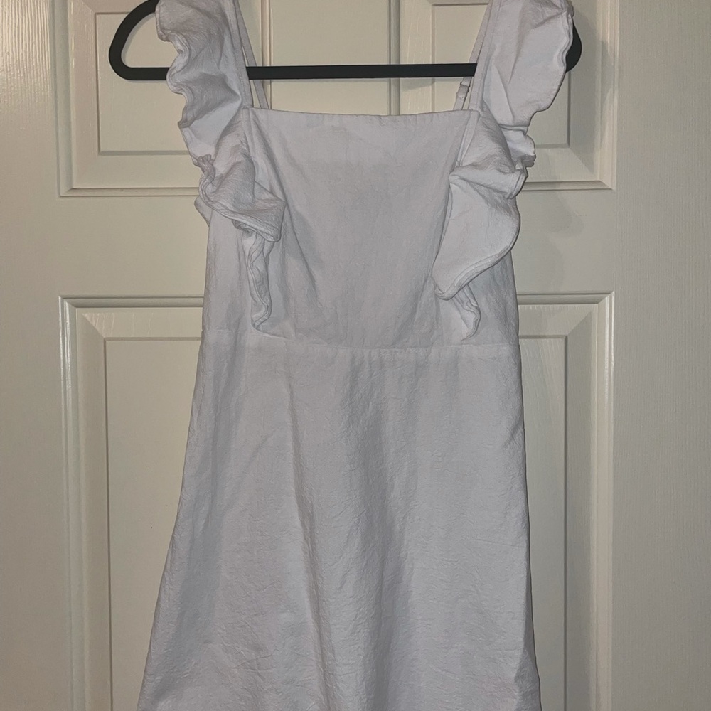 Nasty Gal White Mini Dress